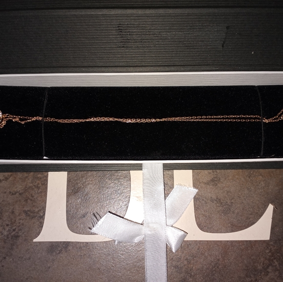 Swarovski Necklace Crystal Rose Gold - Picture 3 of 7